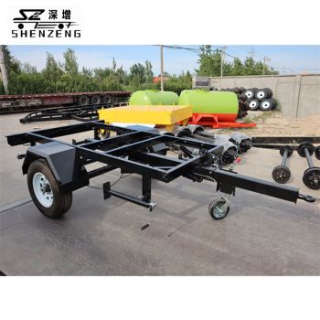 2噸發(fā)電機組骨架拖車